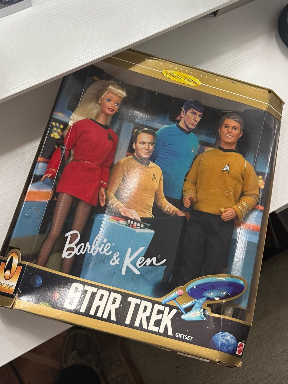 Barbie & Ken 30th anniversary star trek gift set